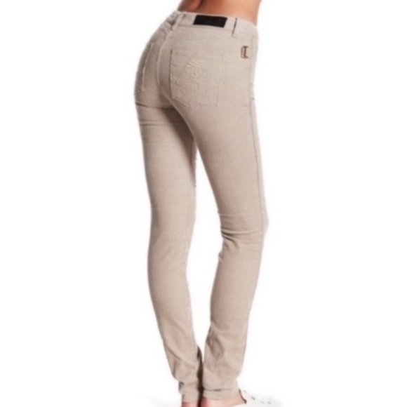 Zadig & Voltaire Eva Velours Skinny Corduroy Pants - Picture 2 of 12